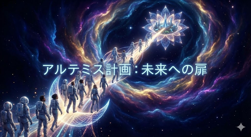 アルテミス計画が切り開く未来のイメージ