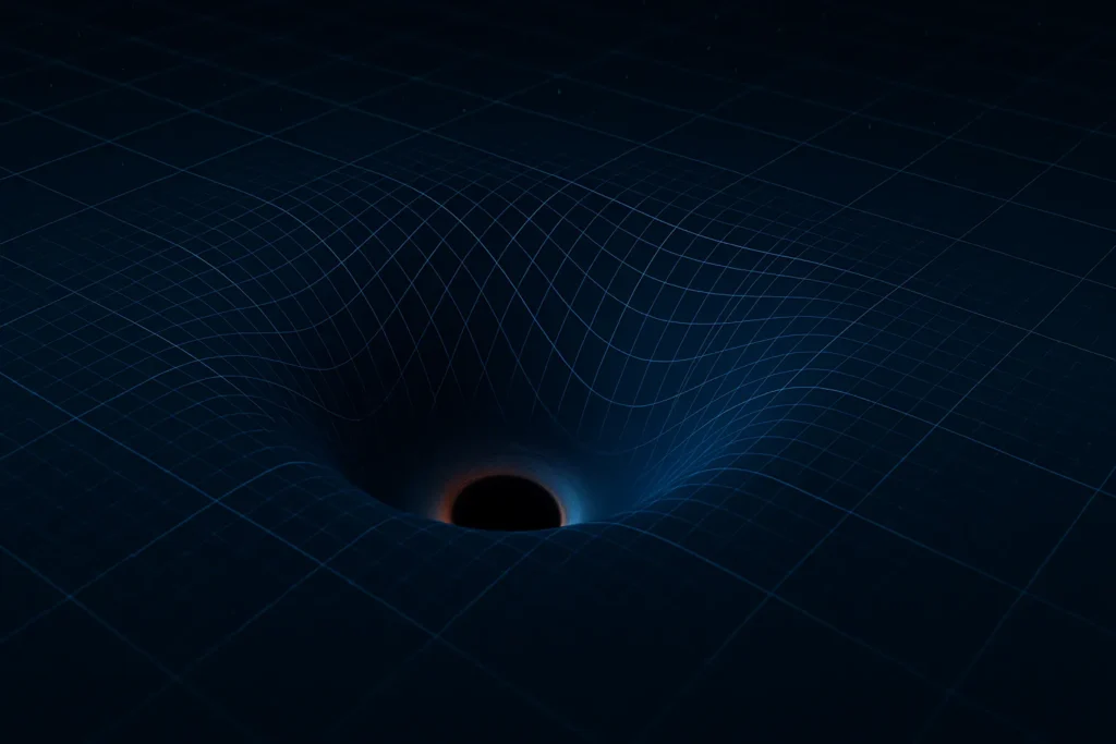 時空の歪み イメージ