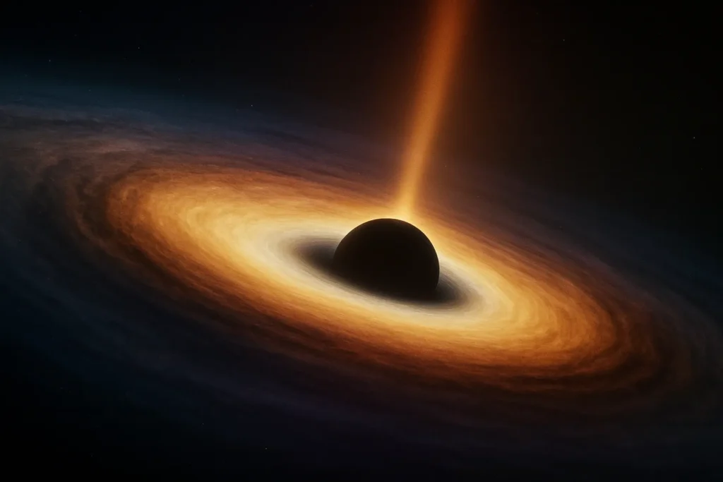 銀河中心ブラックホール イメージ