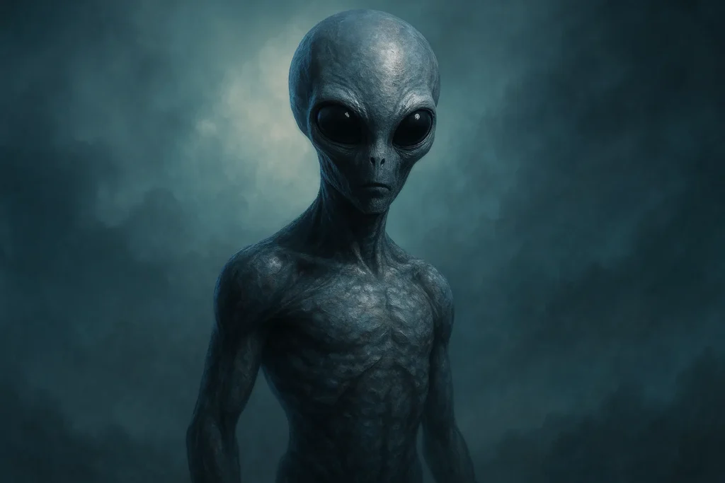 未知の生命体のイメージ