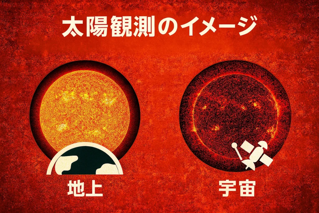 太陽観測のイメージ