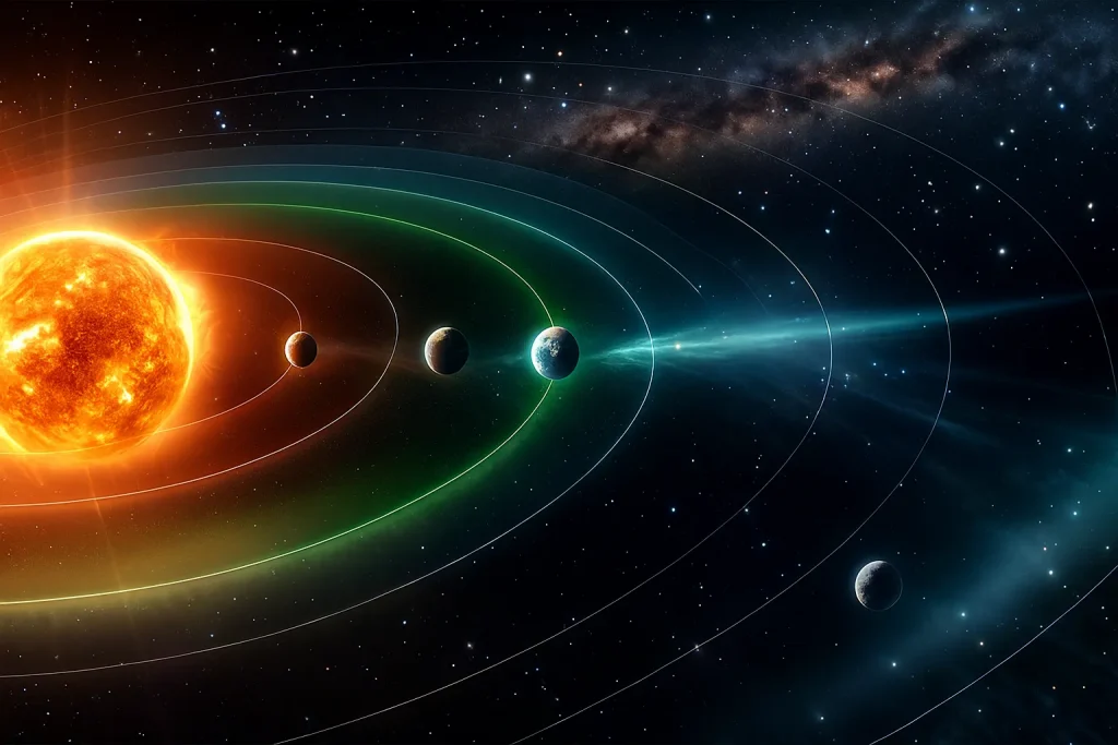 地球と太陽のハビタブルゾーン