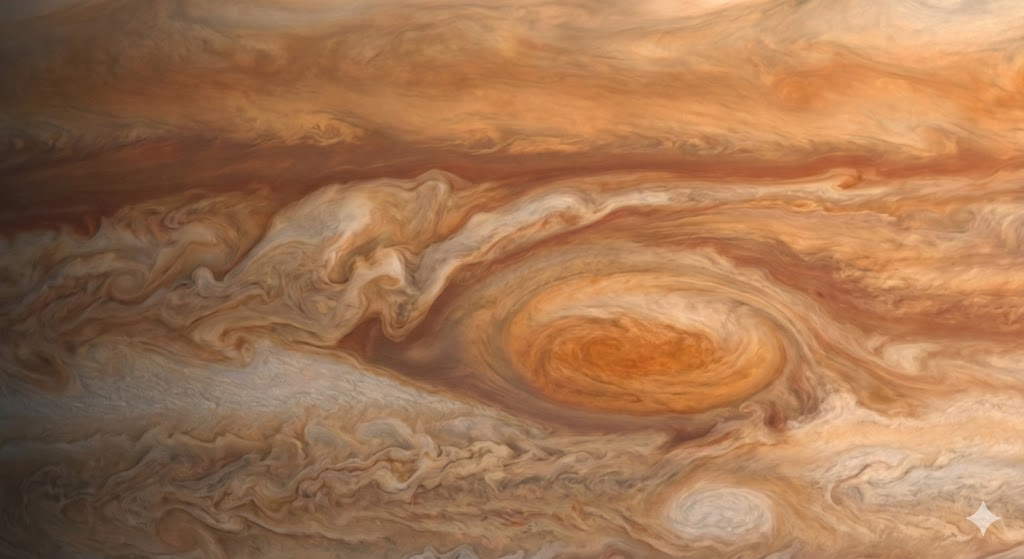 木星の拡大イメージ
