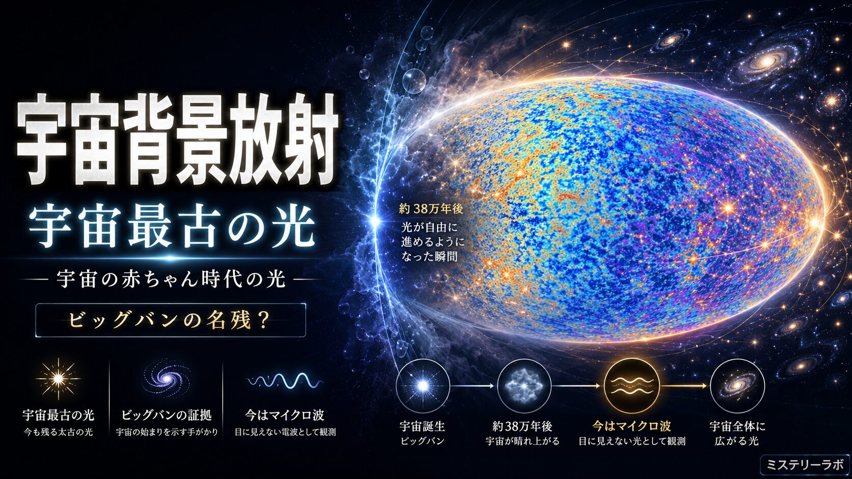 観測可能な宇宙とは？なぜ930億光年なのかをわかりやすく解説