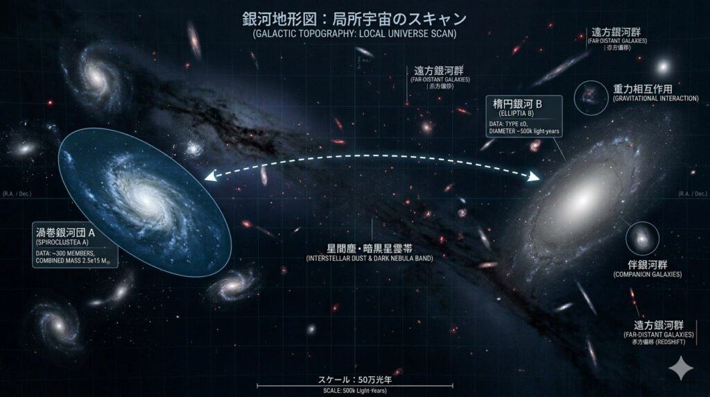 ダークマターとダークエネルギーの比較