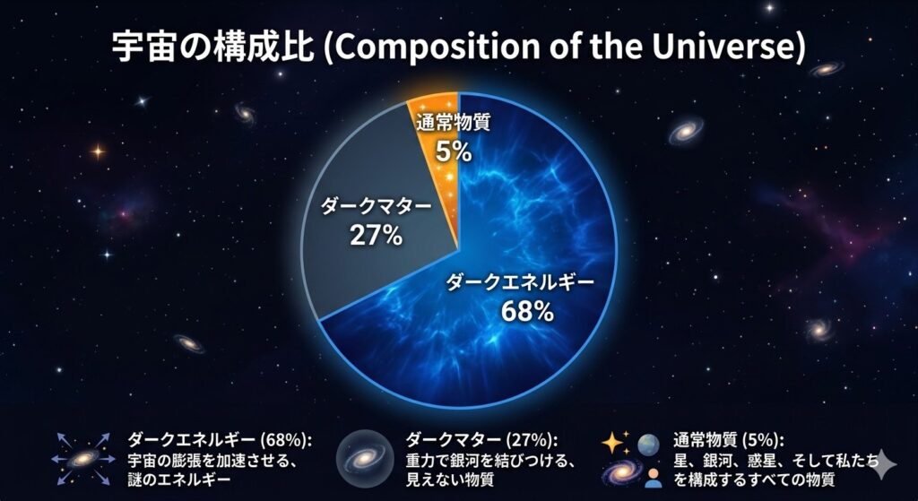宇宙観測データのイメージ