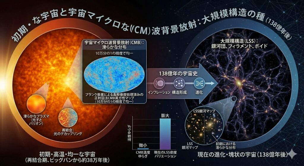 宇宙の均一性イメージ
