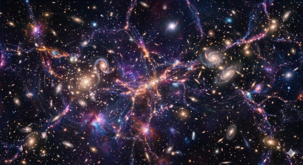 宇宙の広がりイメージ